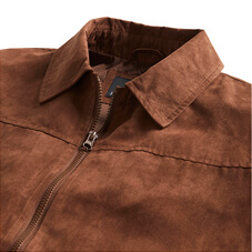 Pegasus Faux Suede Jacket - MA349